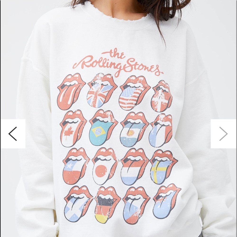 Urban Outfitters Rolling Stones Sweatshirt